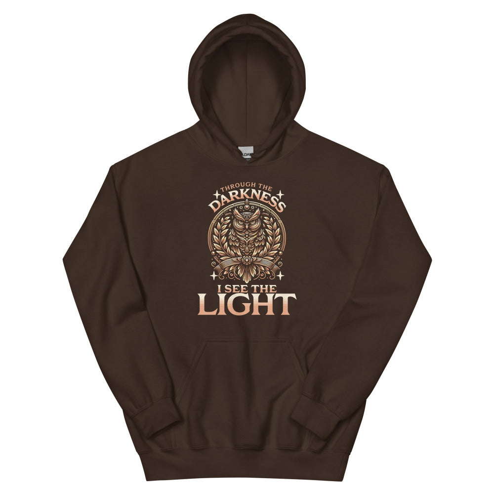 I See The Light Hoodie - Dark Chocolate Color - https://ascensionemporium.net